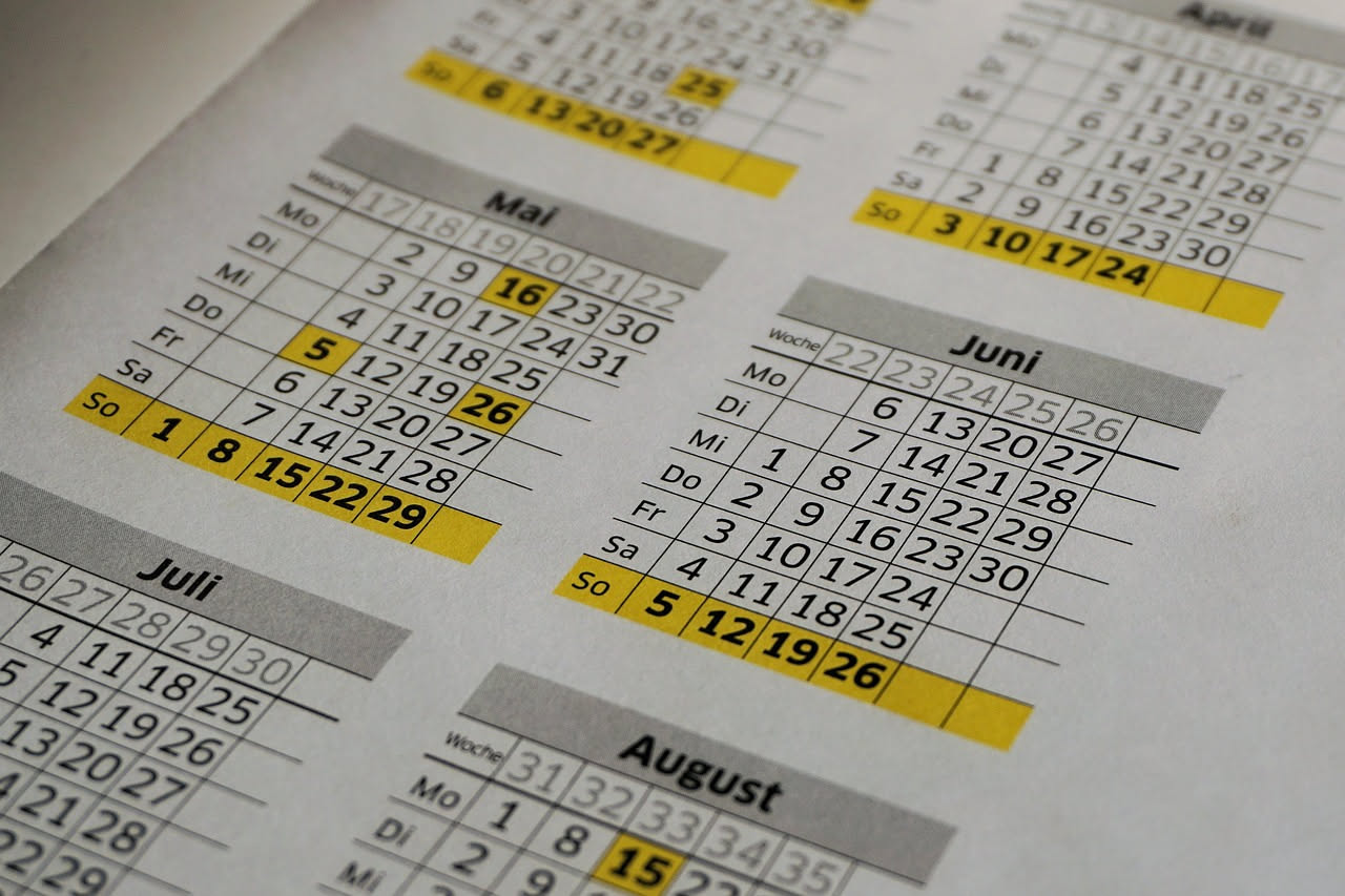 Scadenze di maggio: come organizzarsi per non perdere le date